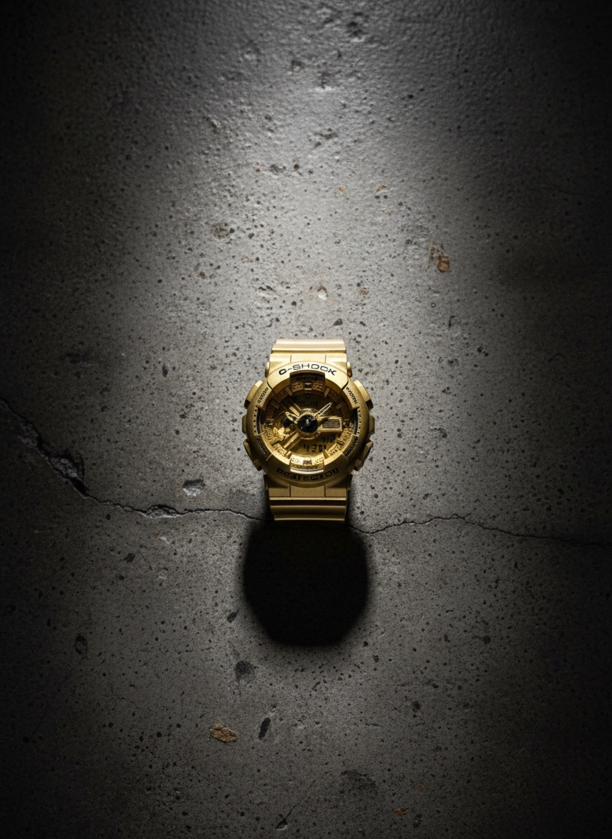 Casio G-SHOCK GA-110 Full Gold – BSM Urban Edition