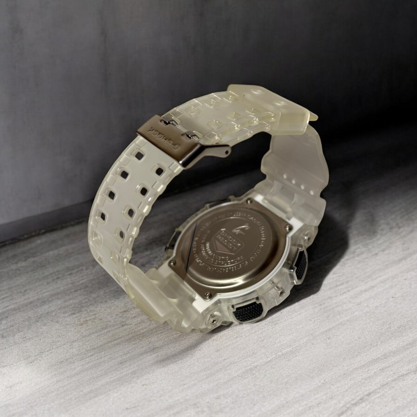 Casio G‑SHOCK GA-110SKE-7A-Transparent Skeleton Gold