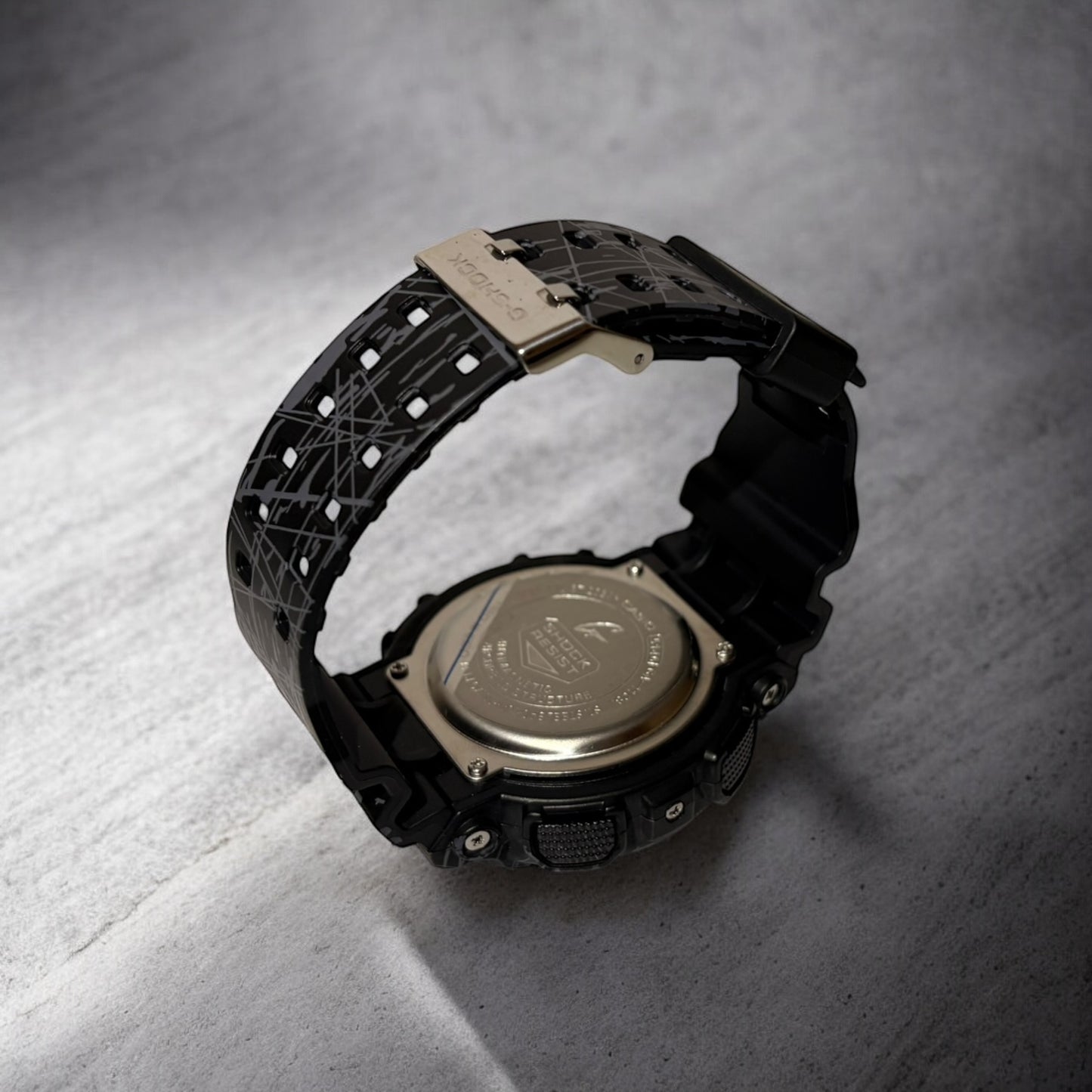 Casio G-Shock GA-100 Urban Camo Black/Gray – Shock Resistant, 200M Water Resistant