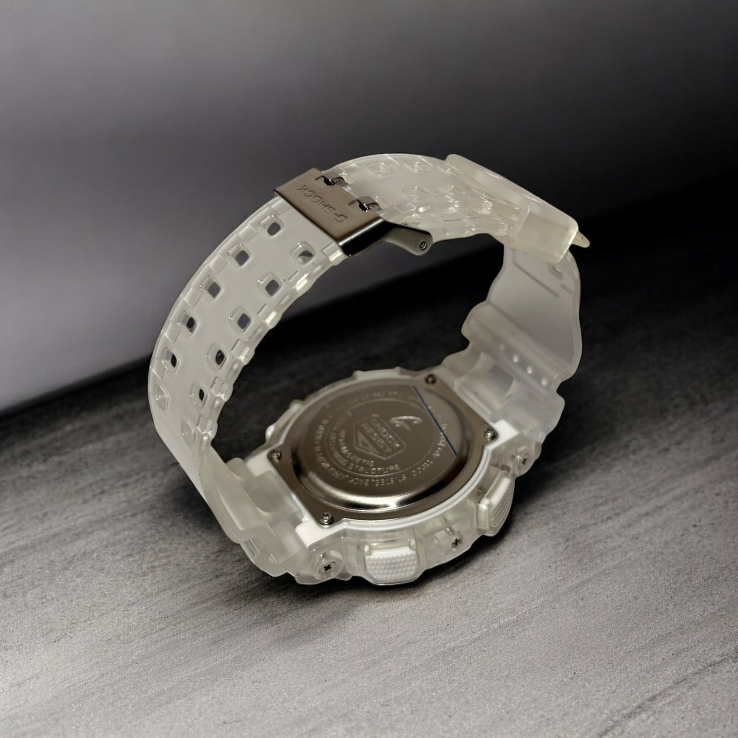 Casio G‑SHOCK GA-110SKE-8A-Transparent Skeleton Rose Gold