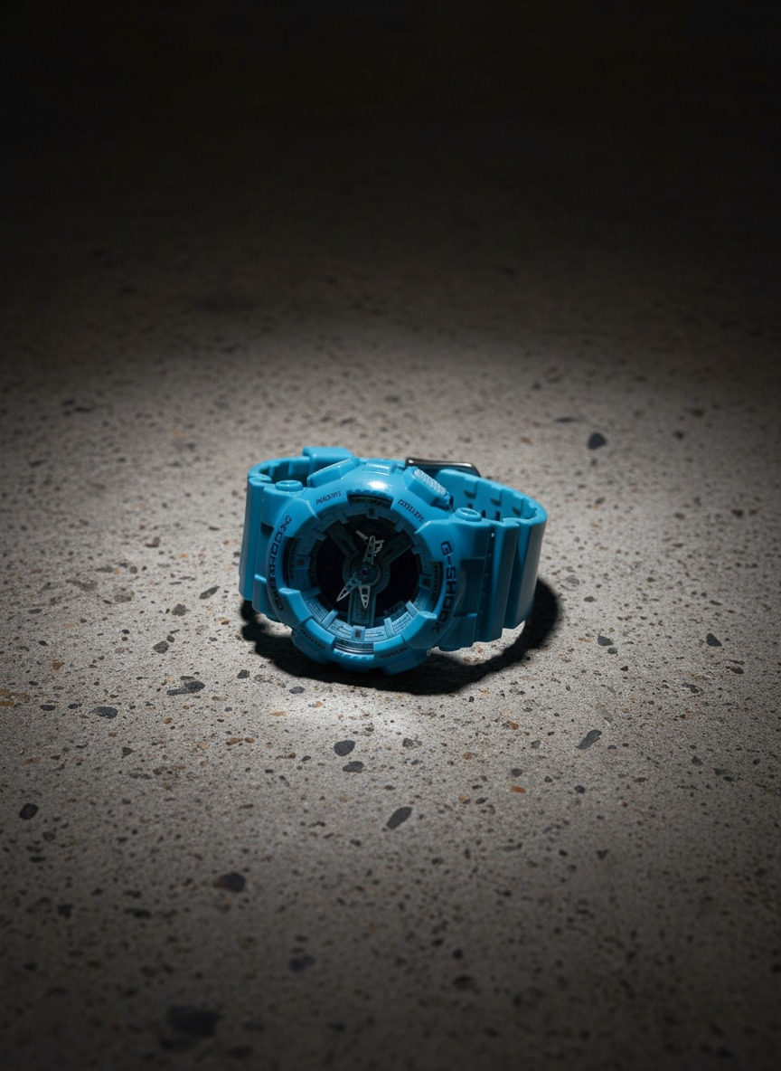 Casio G-Shock GA-110 Sky Blue – Shock Resistant, 200M Water Resistant