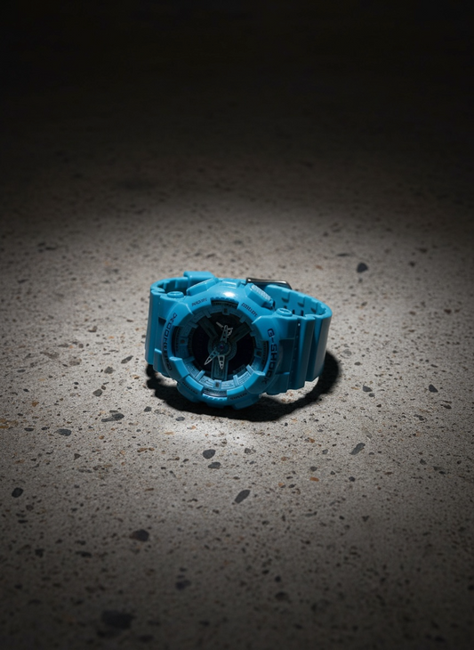 Casio G-Shock GA-110 Sky Blue – Shock Resistant, 200M Water Resistant