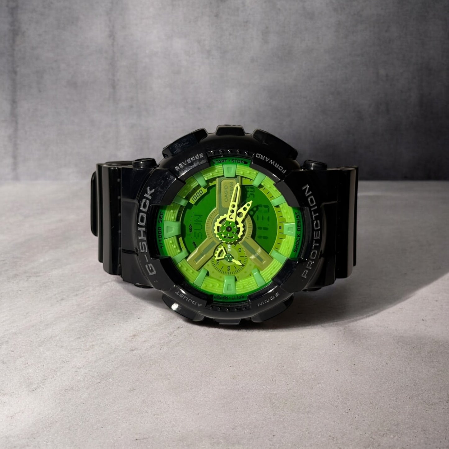 Casio G-Shock GA-110 Green Core Edition – Shock Resistant, 200M Water Resistant